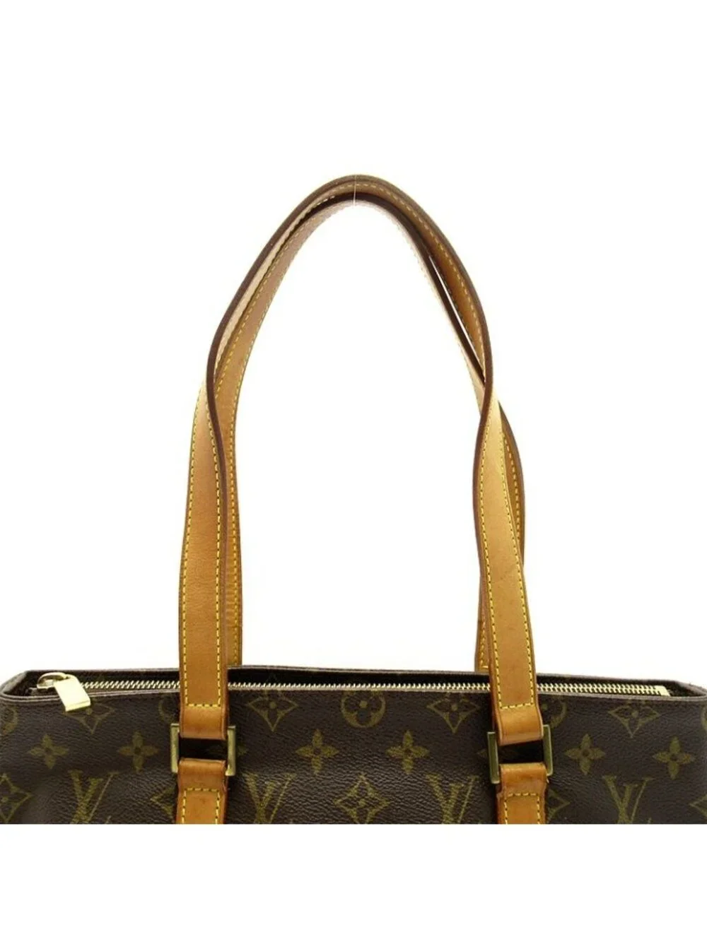 ★SOLD★ Louis Vuitton Cabas Piano Monogram Handbag Brown - Picture 2 of 8